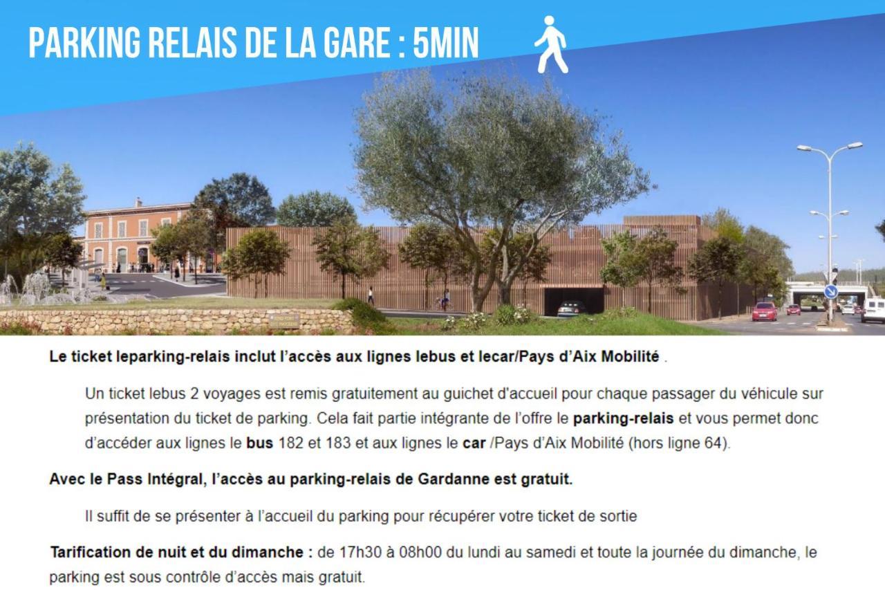 Garlaban - Linge De Qualite - Fibre - Confort - Coeur De Ville Gardanne Kültér fotó